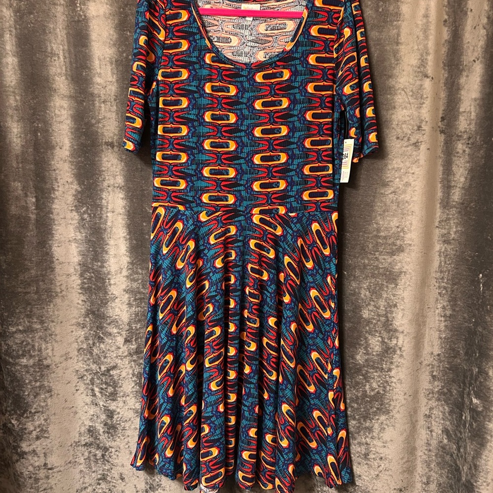 NWT LuLaRoe Nicole Midi Dress